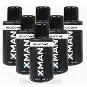 X-Man Silicone Glijmiddel 490ml 6 flessen